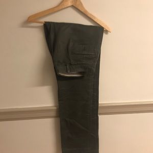 J Crew Olive Green Chino